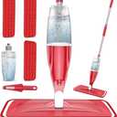 Spray Wet Mops for Hardwood Floor Cleaning: EXEGO Microfiber Dry Dust with 3 Washable Pads for Swiffer PowerMop  Flat Floor Mops with Sprayer for Wood Laminate Ceramic Tiles