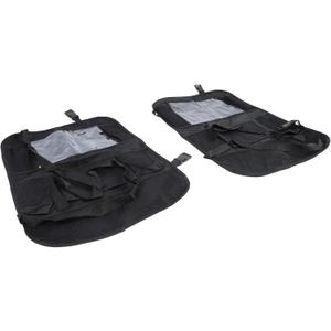 Portable Car Seat Back Storage Bag, 2PCS Shockproof Travel Accessories Organizer, Universal for Vehicles, Enhances Organization