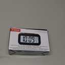 Timex Alarm Clock with Temperature Sensor and Large Display, Battery Operated for Bedroom Runs on 3 AAA Batteries (T108BC) (T108)