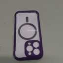 Miracase Magnetic for iPhone 16 Pro Case Full-Body Phone with Built-in Glass Screen Protector, [Compatible with MagSafe] Military Drop Proof 16 Pro Cover Bumper 6.3 inch, Purple