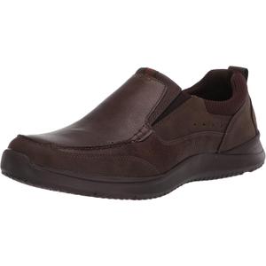 Nunn Bush Men's, Conway Slip-On (10 Wide, Dark Brown)