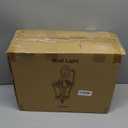 YSN 2 Pack Dusk to Dawn Outdoor Light Fixture Wall Mount Porch Lights Weather Resistant Exterior Sconce Light, Waterproof Wall Lantern for Porch, Garage, Backyard, Walkway, E26 Socket, Black