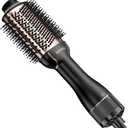 Nimmu Hair Dryer Brush, 4 in 1 One Step Hairdryer and Styler Volumizer Hot Air Brush with Negative Ion Anti-frizz Ceramic Titanium Barrel Hair Blow Dryer Brush for Short Hair, Medium & Long Hair