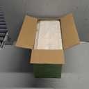 ECOLipak 100% Compostable 5 Compartment Plates, 100 Pack Disposable Compartment Paper Plates, 12.5 * 8.6 inch Biodegradable Sugarcane Plates, Eco-Friendly School Lunch Trays