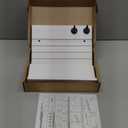 Key Holder for Wall: Easy Installation Mail Organizer Wall Mount Hanging Key Rack for Kitchen and Entryway Decor with 5 Sturdy Key Hooks (White)