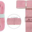 36 Yards 1 1/2" inch Color Velvet Ribbon Single Face Chocker Ribbon For Package Wrapping, Hair Bow Clips Making, Sewing, Baby Headbands, Wreath, Wedding Decorations (Multi-color 36 Yards, 1 1/2" 40mm)