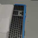 OMOTON Bluetooth Keyboard Compatible with Mac, with Numeric Keypad, Rechargeable Wireless Keyboard Compatible with MacBook Pro/Air, iMac, Mac mini/Pro Laptop and PC,BlackGrey (Three zone keyboard)