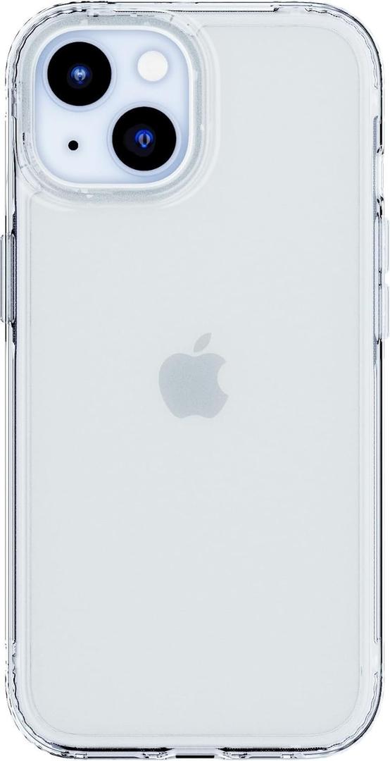 Tech21 EvoClear case for iPhone 16e / 15 - Impact Protection Case - Anti-Yellowing Transparent case - Clear