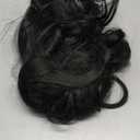 AISI HAIR Black Wig for Women, Long Wavy Lace Hairline Middle Part Synthetic Heat Resistant Wig for Daily Party-26 Inch