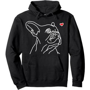 French Bulldog Love Frenchie Dog Mom Funny Girls Gift Pullover Hoodie (Small, Black) French Bulldog Love Frenchie Dog Mom Funny Girls Gift Pullover Hoodie (Small, Black)