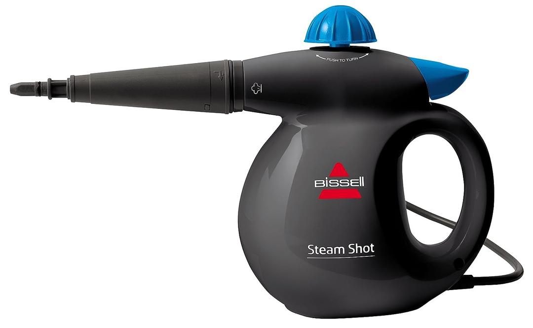 BISSELL® Steam Shot™ OmniReach handheld portable steam cleaner for tile, grout, windows, bathrooms, kitchens, fabric steaming tool