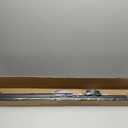 ALLZONE Tension Curtain Rod for Windows,123 to 160 Inch, Heavy Duty Extra Long Curtain Rods, Non-Slip Bathroom Shower Tension Rod, Renter Friendly, Adjustable, Spring Loaded, Black