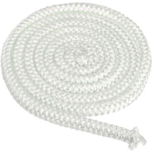 PATIKIL 1/2"x 86" Wood Stove Gasket, Fiberglass Round High-Temperature Resistance Seal Rope Replacement for Stoves Fireplace Door, White