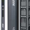 ZOE Electric Screwdriver, Mini Precision Screwdriver Set Cordless Screw driver Kit Small Power Magnetic Storage Bits, Settings Repair Tool Kit for Electronics Laptop Phone Camera Glasses Watch