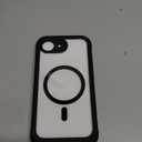 Miracase Magnetic for iPhone 16e Case Full-Body Phone with Built-in Glass Screen Protector, [Compatible with MagSafe] Military Drop Proof 16 E Cover Bumper 6.1 inch, Black