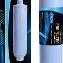 POOLPURE Garden Hose Water Filter for Filling Hot Tub, Pool, Spa, Reduces Chlorine, Heavy Metals, Odor, Pre Filter Ideal for Organic Gardening, Farming, Fits Any Standard 3/4" Garden Hose Thread