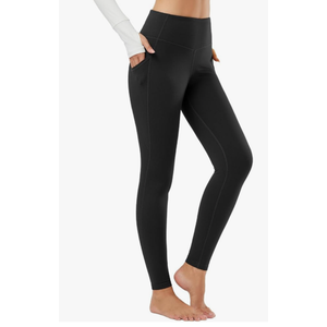 baleaf Winter Clothing Women Leggings Fleece Lined Tights Thermal Warm Thick Cold Weather Gear 1 Pockets