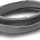 DC64-00802B Washer Door Boot Seal Gasket Diaphragm for Samsung Washing Machine WF210ANW/XAA WF218ANW/XAA WF220ANW/XAA WF331ANW/XAA WF328AAW/XAA Replaces DC64-00802A AP4342944/P4205725 PS4210920
