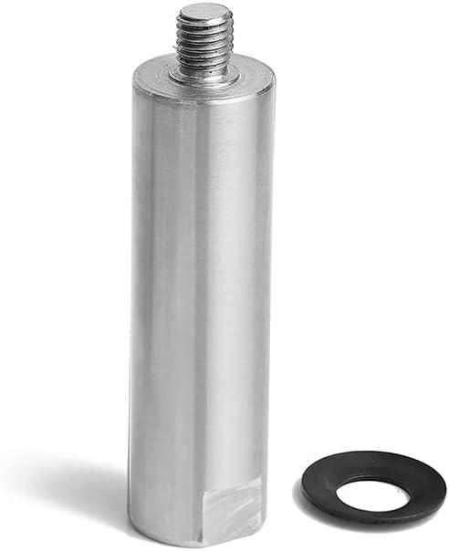 1" Dia Post with 3" Total Length for Wood Lathe Tool Rest Including Thread, M10X1.5 Thread