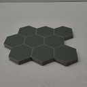 6-Sheet Olive Green Hexagon Peel and Stick Backsplash for Kitchen and Bathroom, Honeycomb Faux Ceramic Matte Self Adhesive Wall Tiles (11.8" x 10.2")