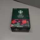 Starbucks K-Cup Coffee Pods, Dark Roast Hot or Iced Coffee, Caff Verona, 24 Keurig Pods (EXP 02/19/27)