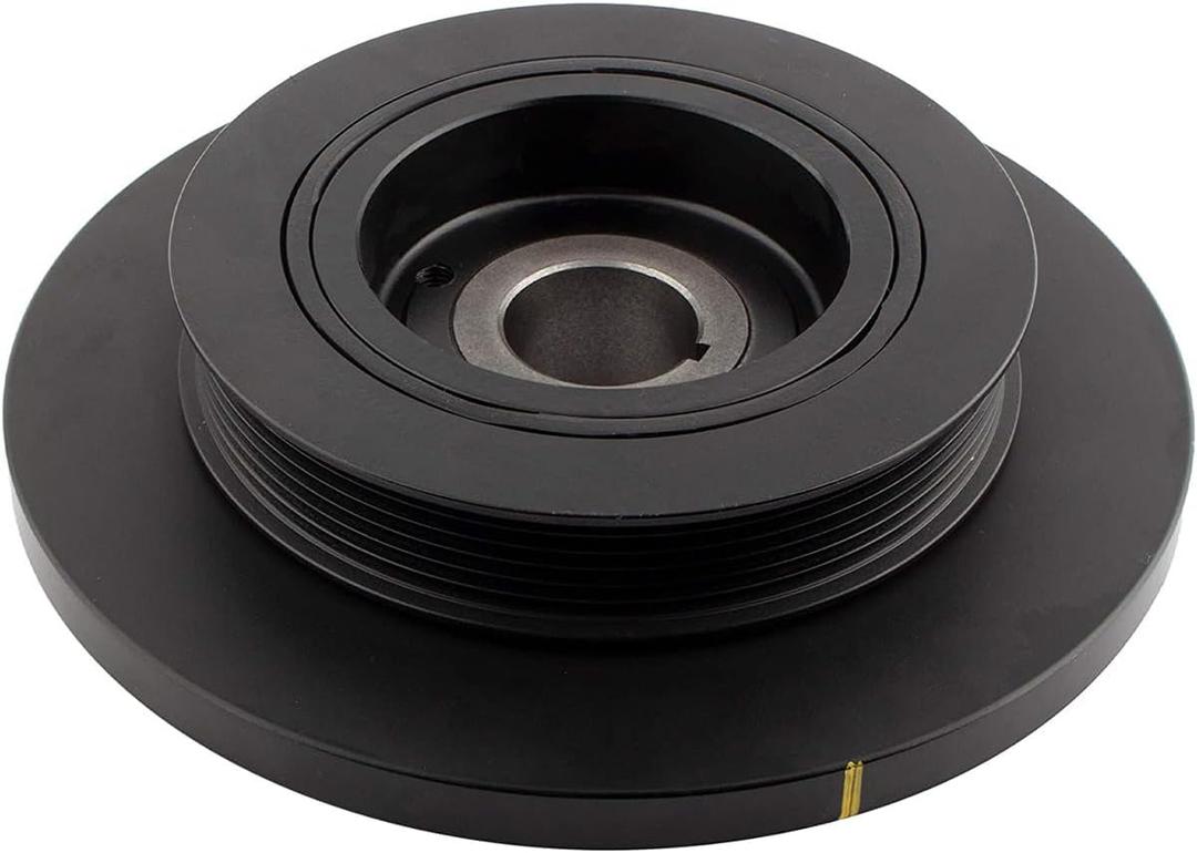 Harmonic Balancer Crankshaft Pulley Fit For Lexus GS300 1993-2005, IS300 2001-2005, SC300 1992-2000 L6 3.0L, For Toyota Supra 1994-1998 with 6-Groove Replace# 594-736, 13407-46020, 1340746020
