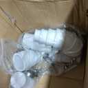 900W Macerator Pump Toilet Pump Upflush to 29.5FT 2200GPH Utility Sink Pump with 4 Water Inlets 1 Outlets Macerating Toilet System for Toilet Sink Shower Laundry Kitchen Basement (FLO700-B UPGRADE)