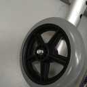 Drive Medical Deluxe Two Button Folding Walker with 5" Wheels
