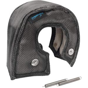 Carbon Fiber Turbo Blanket T4 Cover Turbocharger Heat Shield Cover Fastener Springs for T4