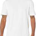 Amazon Essentials Mens Cotton Regular-Fit Short-Sleeve Crewneck T-Shirt (White, XXXL)
