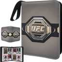 400 Pockets Card Binder for Cards,Portable Waterproof Storage Bag with Removable Sleeves for Sports Cards Collectors