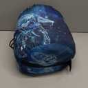 Sleeping Bags for Adults and Kids Camping Sleeping Bags for Girls and Boys Lightweight Waterproof Cold/Warm Sleeping Bag for 3 Season (Single -31.5x90.5, Blue Dinosaur)