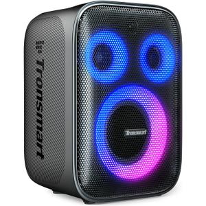 Tronsmart Halo 200 Portable Active PA Speaker System with 3-Channel Mixer, Bluetooth Streaming, Wireless Speaker Connection, EQ & App for DJ, Music Gigs, Karaoke, Outdoor Party, Company Meetings