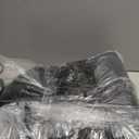 YITAHOME Queen Size Air Mattress with Headboard and Built-in Pump, 18in Blow Up Mattress with Carry Bag, Repair Kit, and Nozzles for Home, Camping, and Travel (Black&gray)