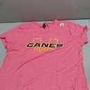 AS Canes Baseball Sports T-Shirt (Pink, L)