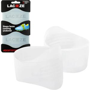 Laceeze Band Max Translucent White Size (UK 6 +)