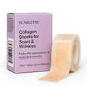 Scarlette Collagen Tape, Scarlette Collagen Sheets for Scars & Wrinkle, Silicone Scar Removal Strips for Various Different Scars and Wrinkles(C-Section, Burn, Acne, Surgical Scars) (1pcs)