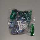 Burcica Wireless Controller for PS-2 Play 2 Double Vibration 2 - ClearBlue and ClearGreen