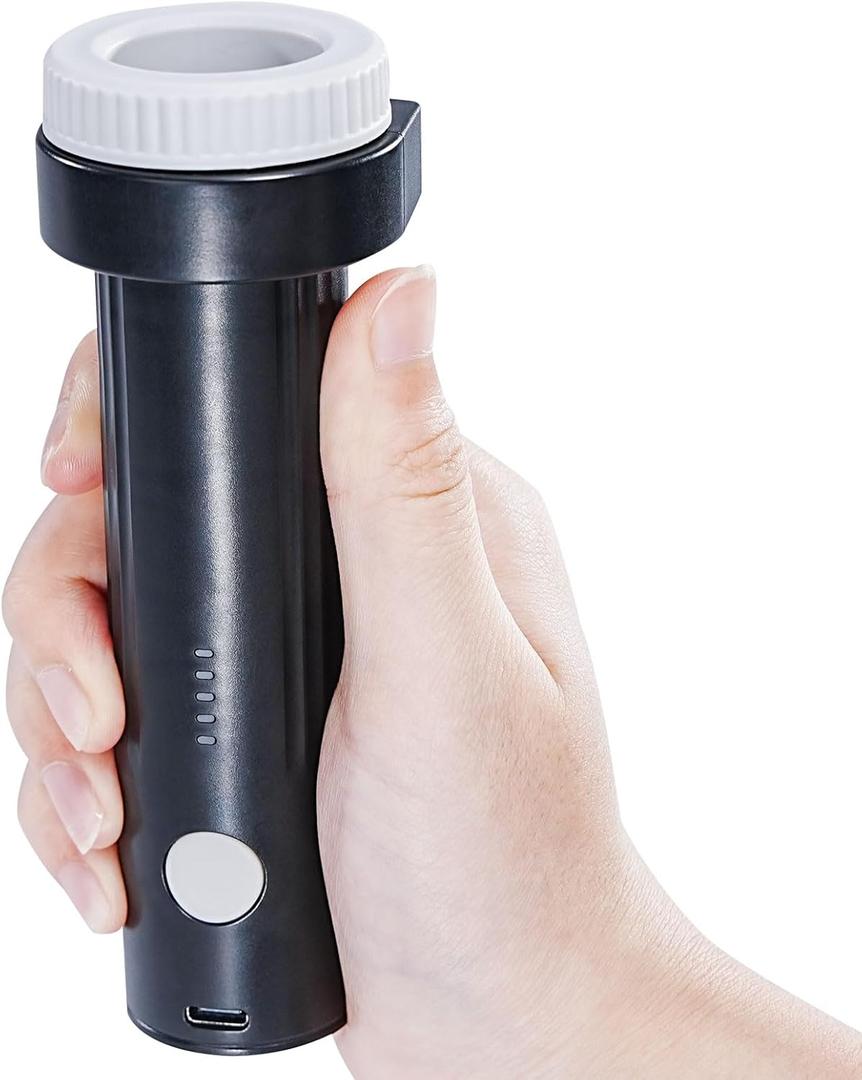 Cordless Electric Vacuum Pump for Vacuum Storage Bags Travel Air Pump, Portable Type-C Charging Vacuum Seal Bags Pump for Clothing, Blankets, and Bedding