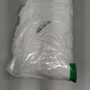 King Pillow Shams 2 Pack, King Size Pillowcases, Soft Microfiber Geometric Tufted Pillow Covers with Envelope Closure, White, 20x36 Inches (No Insert)