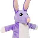 Bluey Plush Hand Bob Bilby Puppet, 8-9”, Soft, Bilby Hand Puppet Made for Little Hands, Cuddly Puppets for Kids Ages 3+