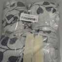 SearchI Dining Chair Seat Covers Set of 4, Stretch Removable Chair Covers for Dining Chairs, Kitchen Chair Covers Protector(Leaf Pattern)