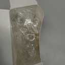 6 Packs Christmas Clear Garland Hanging Ornaments White Pearl Crystal Teardrop Acrylic Beads Xmas Tree Decorations Clear Chandelier Drop Pendant Decorations for Winter Party