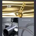 JSAUX 15ft/4.5M Aux to RCA Headphone Male to Male Jack Adapter Nylon Braided 1/8 to RCA Audio Y Cord for Smartphones, MP3, Tablets, Speakers, HDTV - Grey