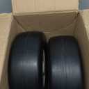 13x5.00-6 Flat Free Lawn Mower Tires and Wheels 3/4" 5/8" 1/2" Ball Bearings, 13x5x6 Zero Turn Mower Front Tires, Smooth Tires for Commercial Grade Lawn 4.3"-6.3" Adjustable Centered Hub (White)