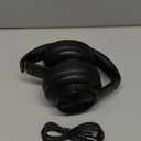 Picun B8 Bluetooth Headphones, 120H Playtime Headphone Wireless Bluetooth with 3 EQ Modes, Low Latency, Hands-Free Calls, Over Ear Headphones for Travel Home Office Cellphone PC Black