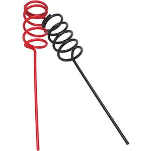 2Pcs Spiral Fishing Rod Holder, Heavy Duty Ground Support Stand Metal Tackles for Ground