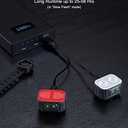 Bike Lights, Rechargeable Bicycle Lights Set Super Bright 8+12 Modes, IPX6 Waterproof Bike Lights for Night Riding/Cycling Safety, Front and Back Taillight Reflectors, 58 Hrs Long Battery Life