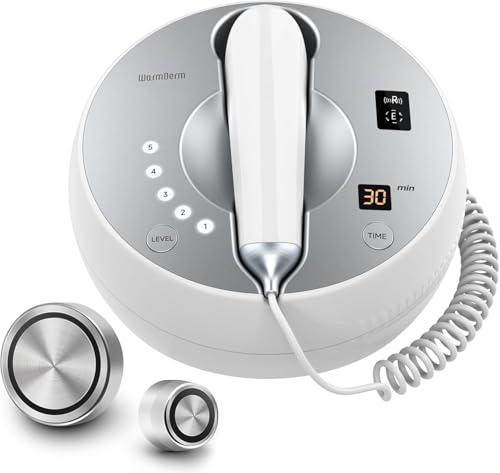 WarmDerm Skin Firming Facial Device, Professional Home Beauty Device for Face and Body, 3 Energy Levels - Salon Results