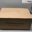 Neater Pet Brands Neater Feeder Deluxe Mess Proof Dog Bowls Elevated for Large Dogs Over 40 lbs, Made in USA, No Spill Raised Dog Food Bowl Stand Feeding Station, Food and Water Bowl Set, Black